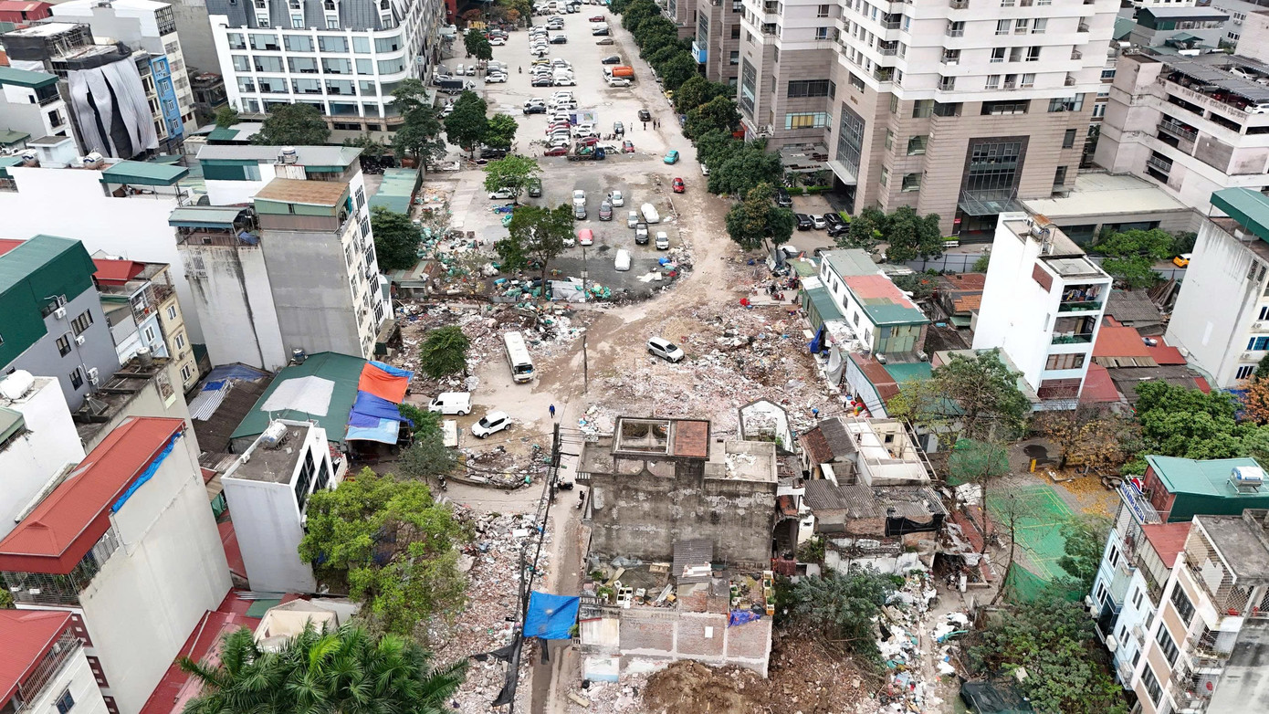 Cận cảnh đại công trường Vành đai 2,5 tăng tốc giải phóng mặt bằng, gỡ 'nút thắt' 7 năm - Ảnh 2