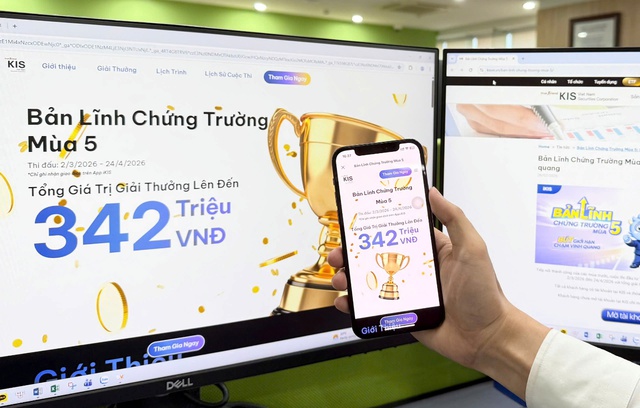 KIS Việt Nam tung “Bản Lĩnh Chứng Trường – Mùa 5”, thưởng gần 500 triệu - Ảnh 1