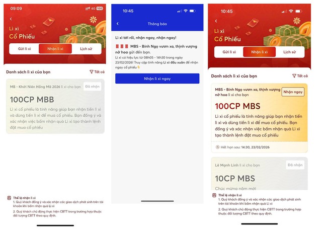 Vừa "khuấy đảo" mùa Tết, tính năng Lì xì cổ phiếu của MBS lại "gây sốt" dịp 8/3 - Ảnh 1