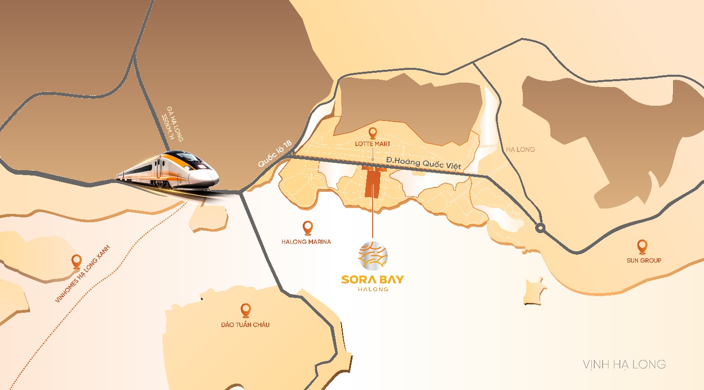 Sora Bay Halong hưởng lợi lớn từ "cú huých" hạ tầng cao tốc Hà Nội - Quảng Ninh - Ảnh 1