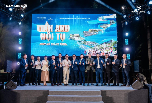 Nam Long II Central Lake khởi động năm mới, mục tiêu kinh doanh 1.600 tỷ đồng - Ảnh 1