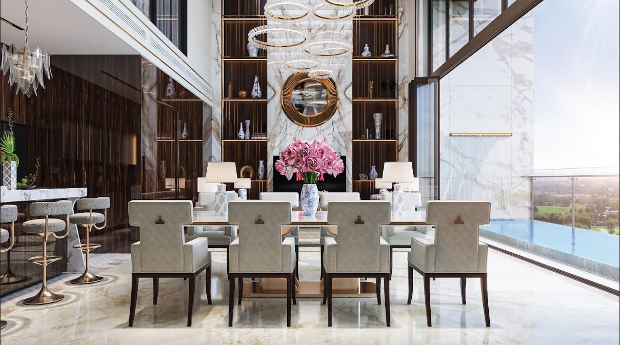 Nghệ thuật chế tác không gian từ những vật liệu tinh tuyển tại Noble Crystal Long Bien - Ảnh 2