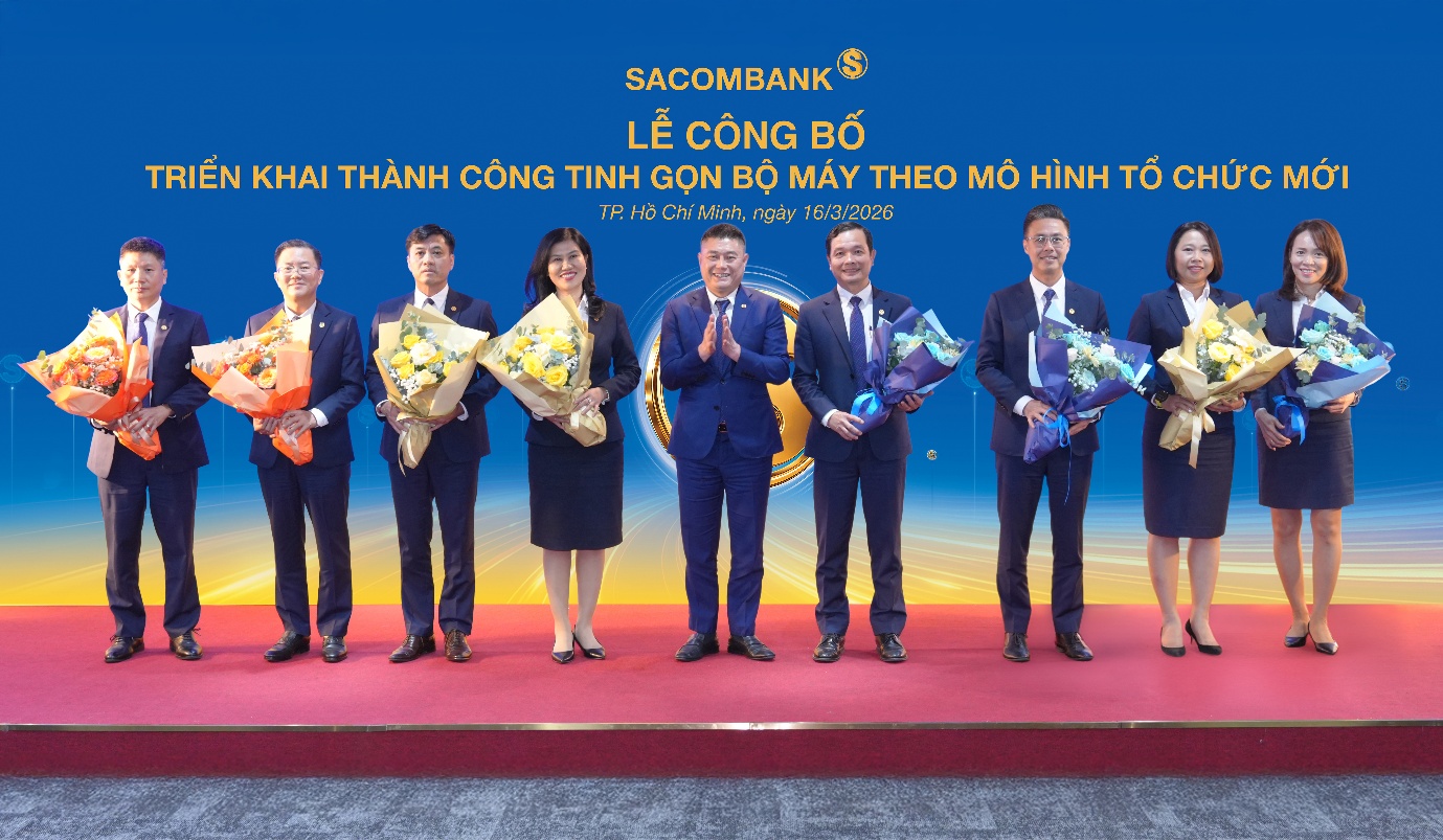 Sacombank vận hành thành công theo mô hình mới - Ảnh 1