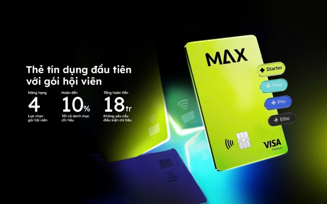 VIB lần đầu ra mắt Max Card - thẻ tín dụng với gói hội viên, hoàn đến 18 triệu/năm - Ảnh 2
