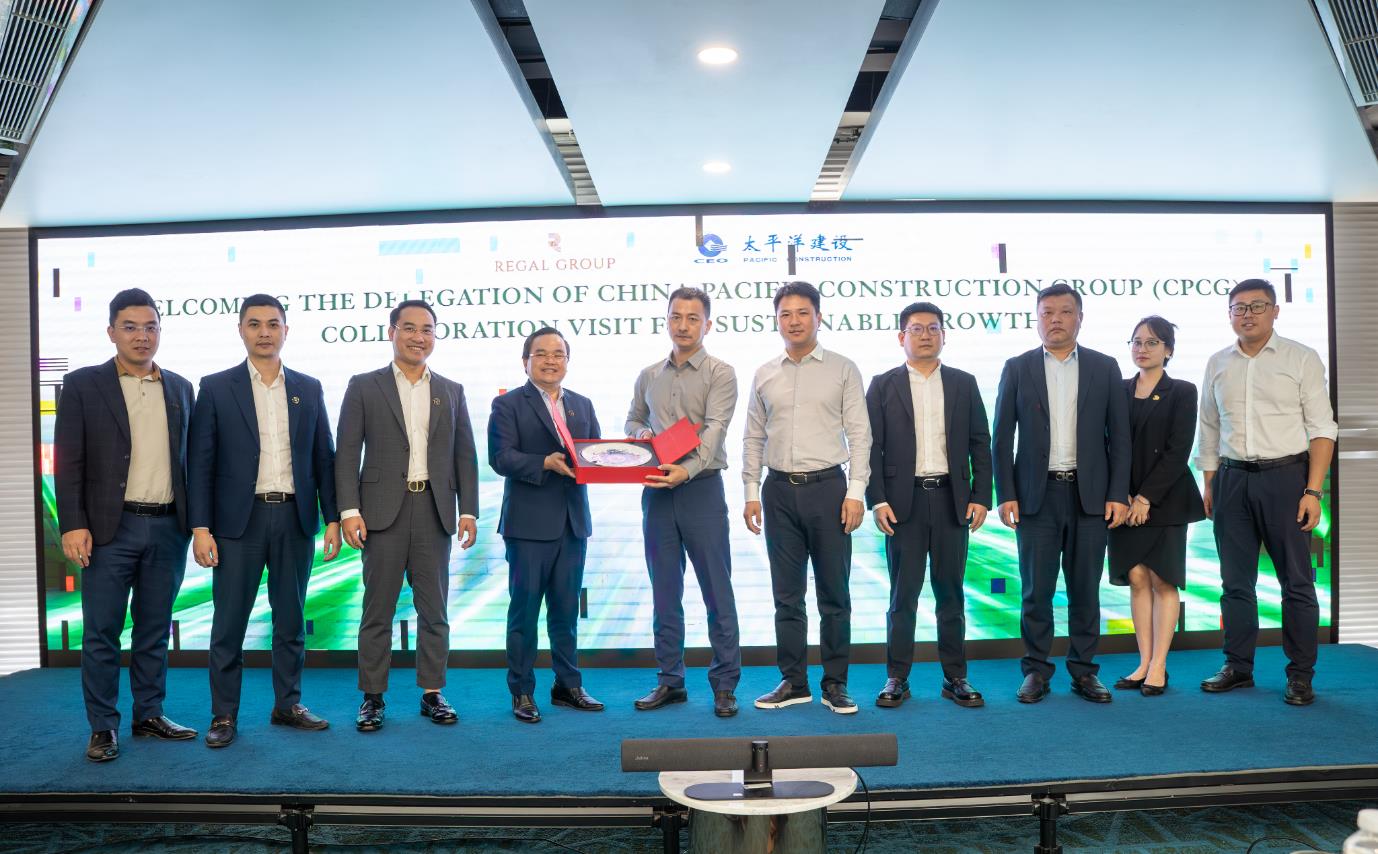 Regal Group tiếp đón lãnh đạo cấp cao Tập đoàn Xây dựng Thái Bình Dương - Ảnh 2