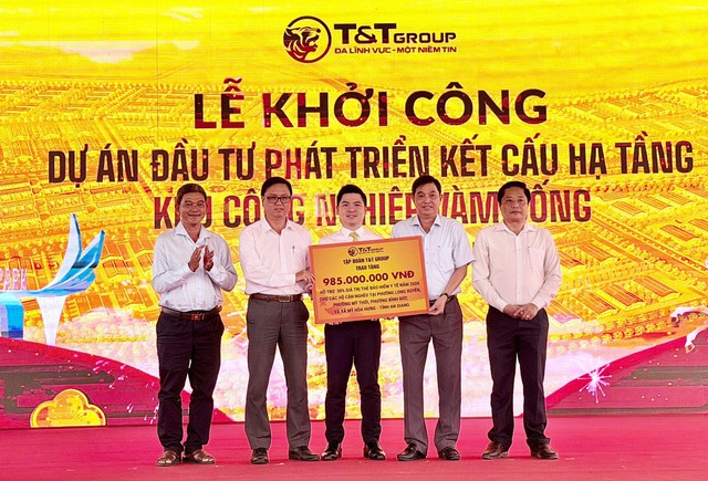 T&T Group của Bầu Hiển khởi công khu công nghiệp gần 200 ha tại ĐBSCL - Ảnh 4