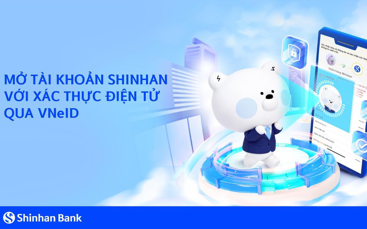 Ngân hàng Shinhan đơn giản hóa định danh điện tử khách hàng với VNeID