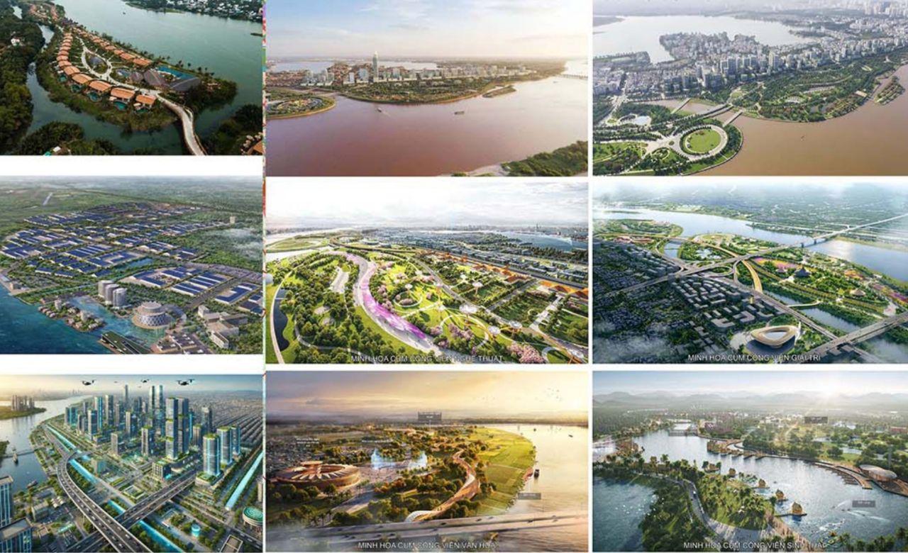 Hà Nội năm 2065 sẽ trở thành siêu đô thị toàn cầu, GRDP 1.920 tỷ USD, thu nhập 2,5 tỷ đồng/người - Ảnh 1