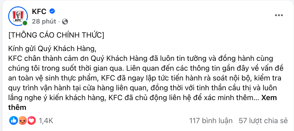 Xôn xao vụ việc gà rán KFC bị tố bán gà mốc, đồ thừa từ hôm trước, quản lý còn cãi tay đôi với khách: Thương hiệu nói gì? - Ảnh 2
