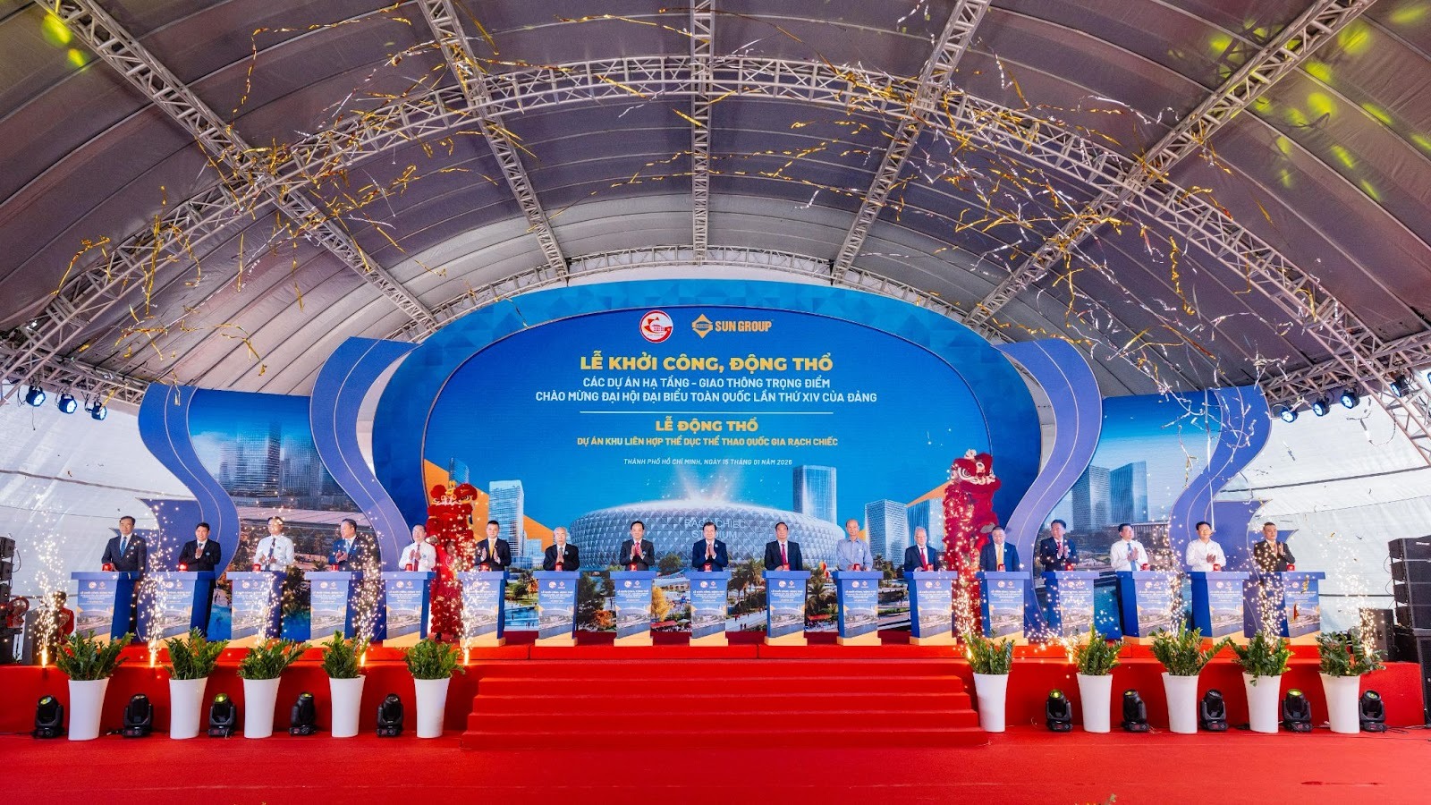 Đại dự án 145.000 tỷ đồng của Sun Group có sân vận động 70.000 chỗ, gần gấp đôi sân Mỹ Đình về sức chứacó diễn biến mới - Ảnh 1