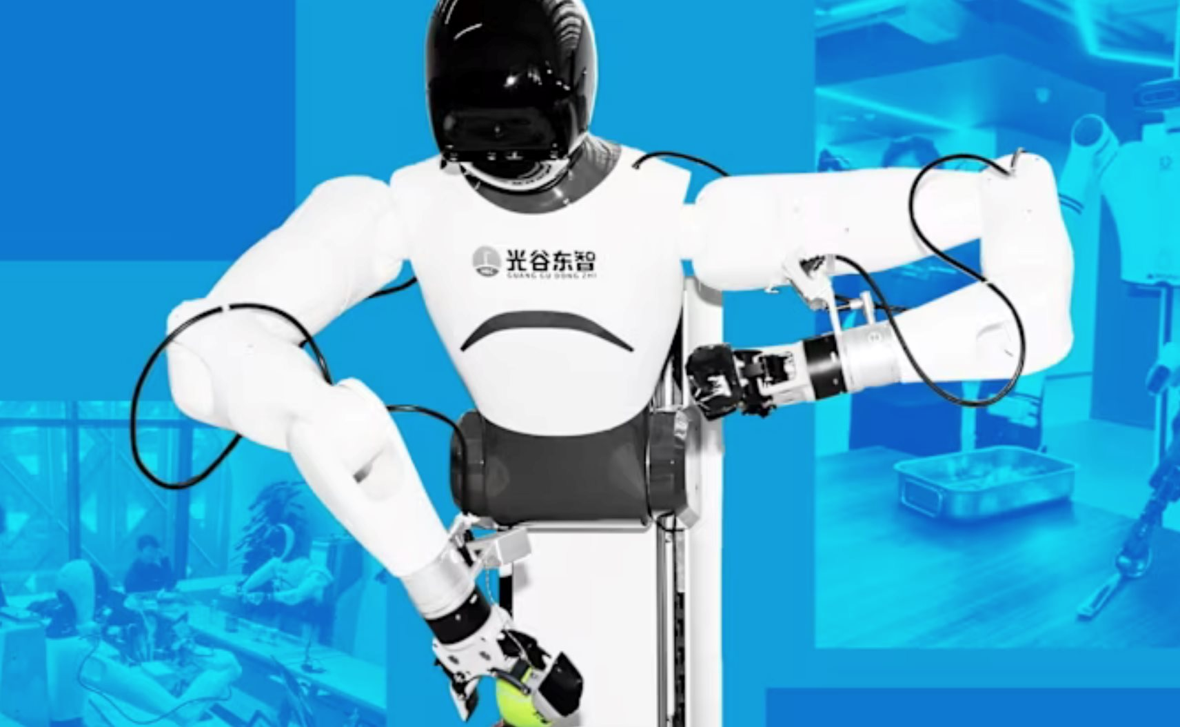 Bên trong 'vườn ươm robot' của Trung Quốc: Mọi chuyển động đều được AI phân tích, lặp lại chục nghìn lần để robot thuần thục - Ảnh 1