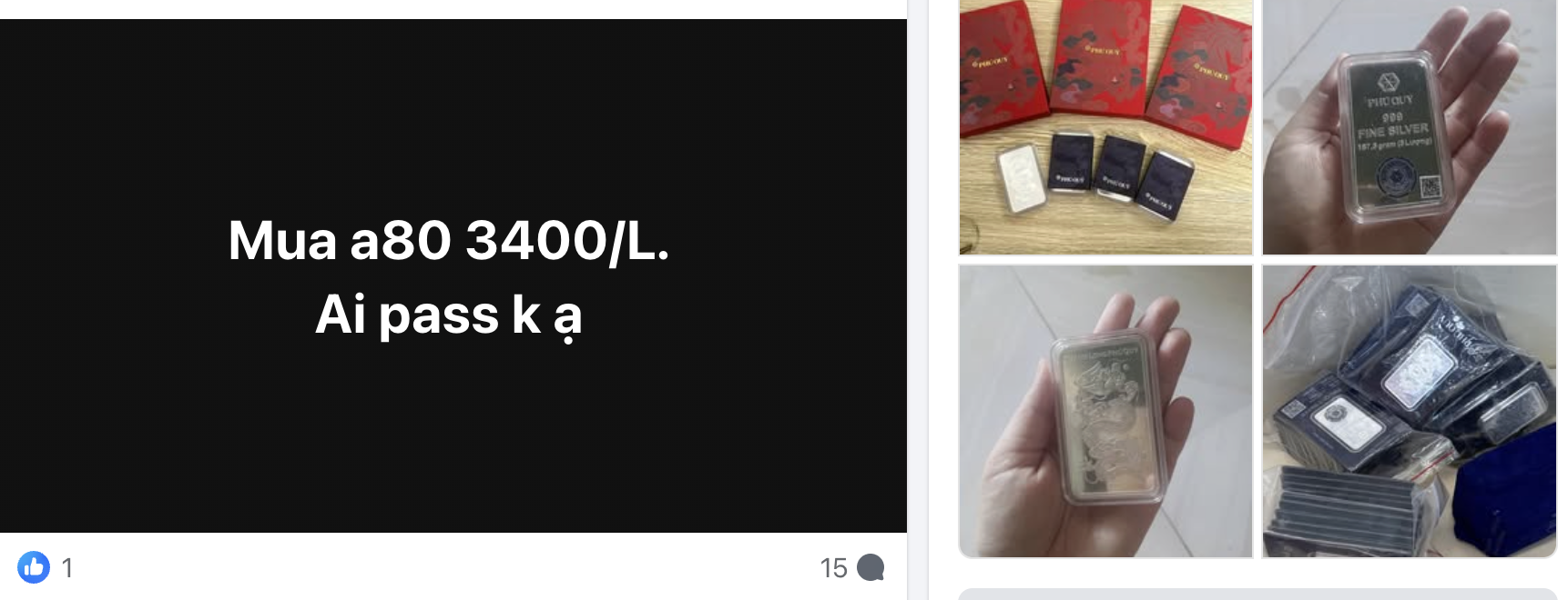 Giá bạc hôm nay 15-3: Thấp nhất 2 tuần, người mua bạc dịp Thần Tài lỗ nặng - Ảnh 2
