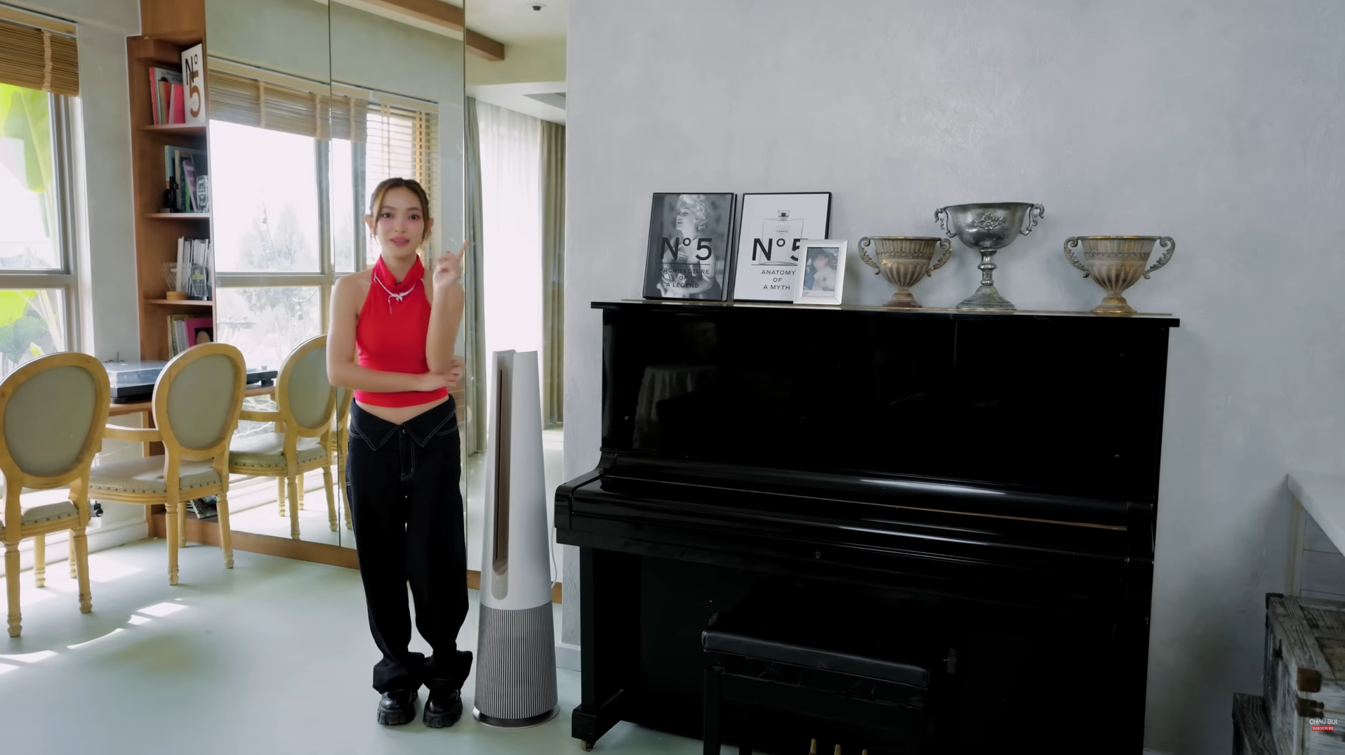 Căn hộ "chữa lành" của Châu Bùi: Đẹp như bước ra từ hoạt hình Anime nhưng cô chủ vẫn "đập đi làm lại" - Ảnh 12