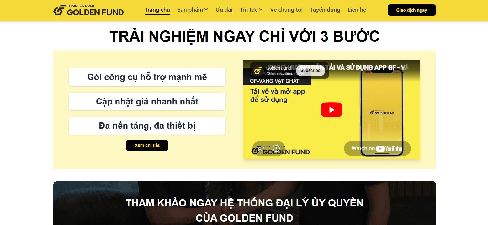 Nền tảng mua bán vàng Golden Fund: Trụ sở đóng cửa, hệ thống tê liệt - Ảnh 4