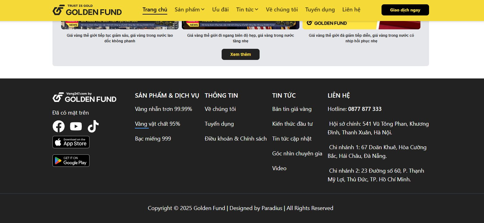 Nền tảng mua bán vàng Golden Fund: Trụ sở đóng cửa, hệ thống tê liệt - Ảnh 5