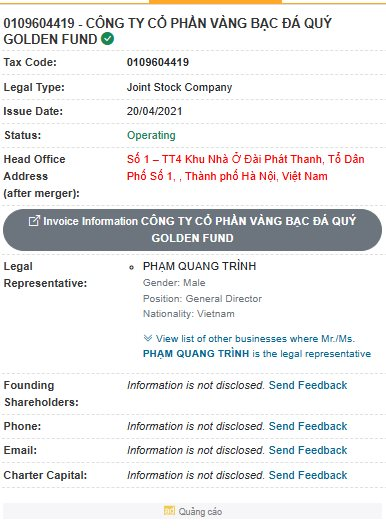 Nền tảng mua bán vàng Golden Fund: Trụ sở đóng cửa, hệ thống tê liệt - Ảnh 10