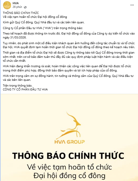 Chủ tịch Eric Vương bị bắt, HVA hoãn đại hội cổ đông - Ảnh 1