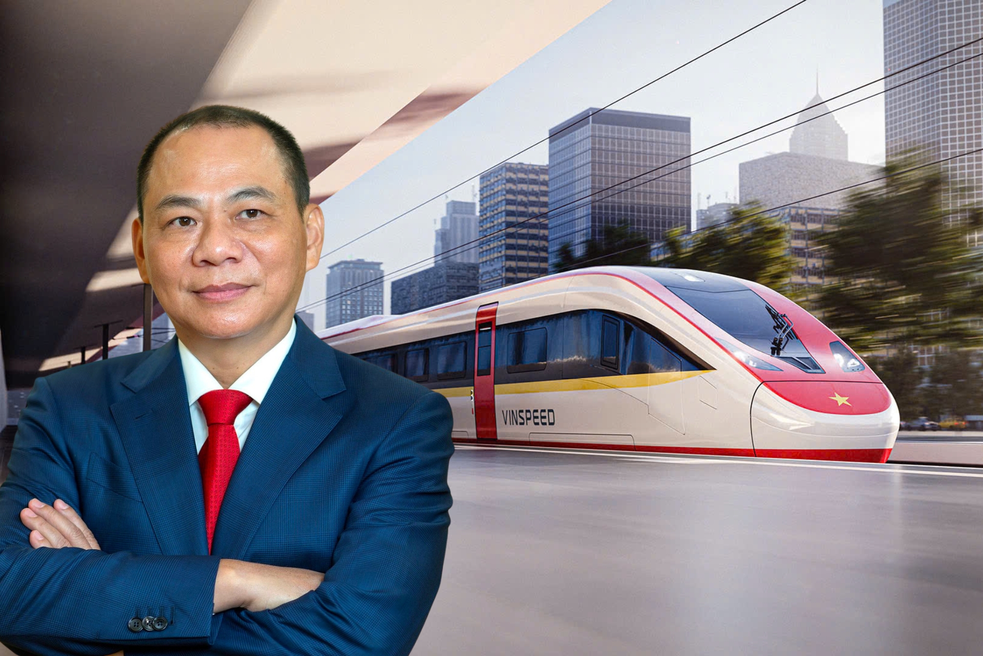 Dự án đường sắt tốc độ cao 153.000 tỷ đồng, nối hai đại đô thị của tỷ phú Phạm Nhật Vượng được đề xuất hưởng ưu đãi từ gói tín dụng 500.000 tỷ - Ảnh 1