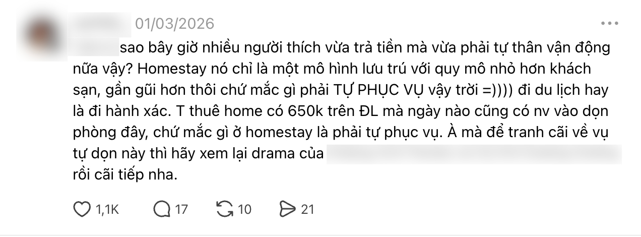 Homestay Ninh Bình phạt khách 150 nghìn tội không dọn rác và không rửa bát - Ảnh 4