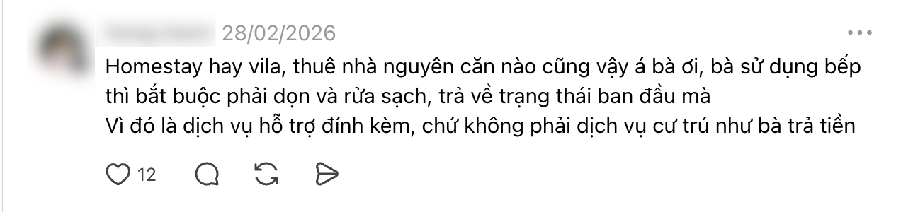 Homestay Ninh Bình phạt khách 150 nghìn tội không dọn rác và không rửa bát - Ảnh 5