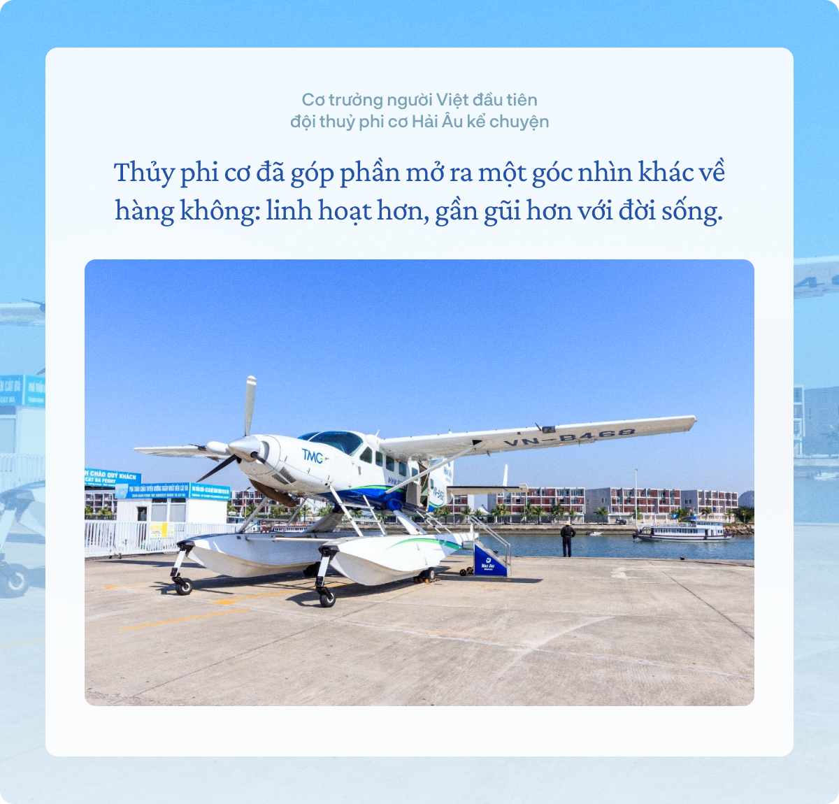 Thủy phi cơ Hải Âu dừng hoạt động sau 12 năm vận hành, Cơ trưởng Nguyễn Bá Hải bồi hồi: “Thủy phi cơ dừng lại, nhưng bầu trời ấy vẫn còn” - Ảnh 2