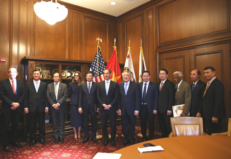 Khuyến khích các nhà đầu tư, doanh nghiệp, định chế tài chính của Thành phố San Francisco đầu tư vào VIFC - Ảnh 2