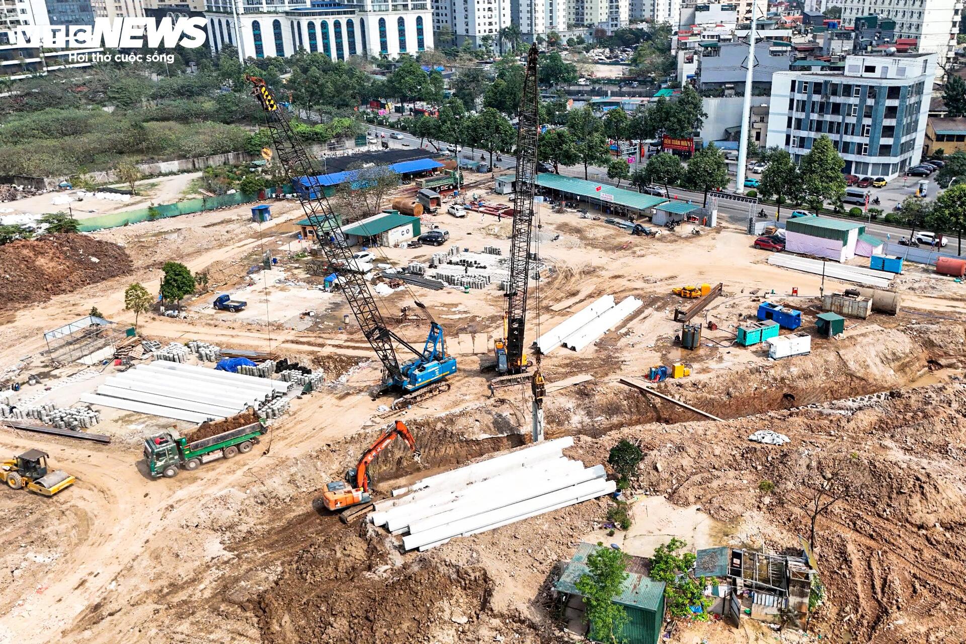 Loạt dự án chống ngập 5.600 tỷ đồng ở Hà Nội thi công rầm rộ trước mùa mưa 2026 - Ảnh 5