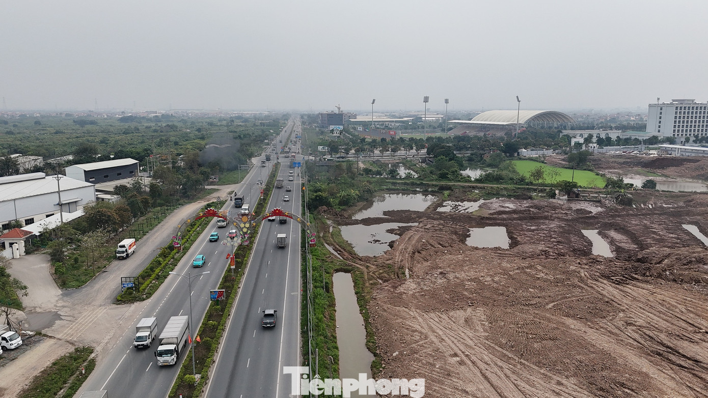 Sân vận động 60.000 chỗ ngồi, đủ tiêu chuẩn tổ chức World Cup dần thành hình - Ảnh 6