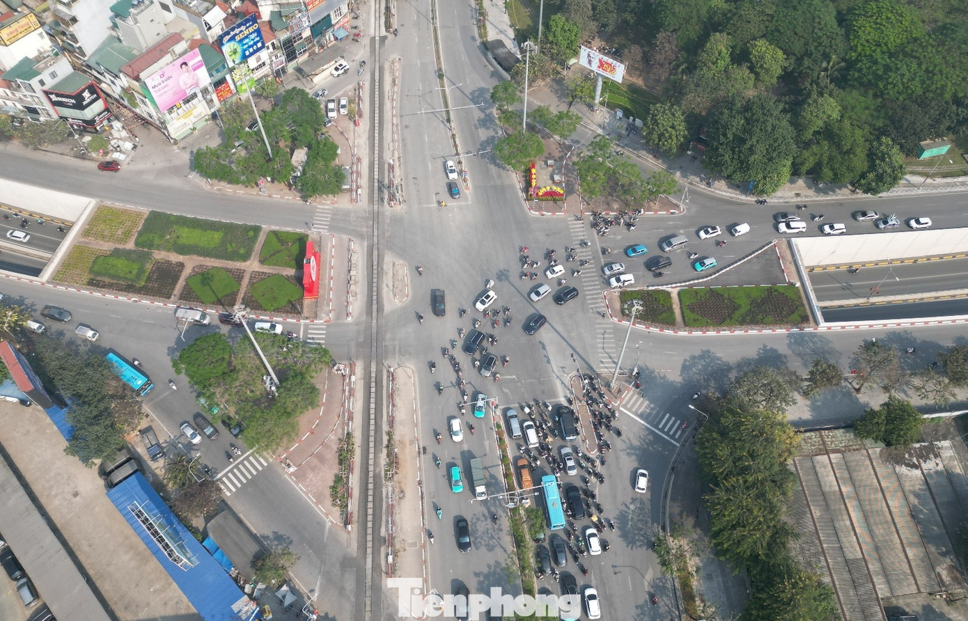 Cận cảnh nút Kim Liên, Giải Phóng - Kim Đồng sẽ xây thêm cầu vượt - Ảnh 3