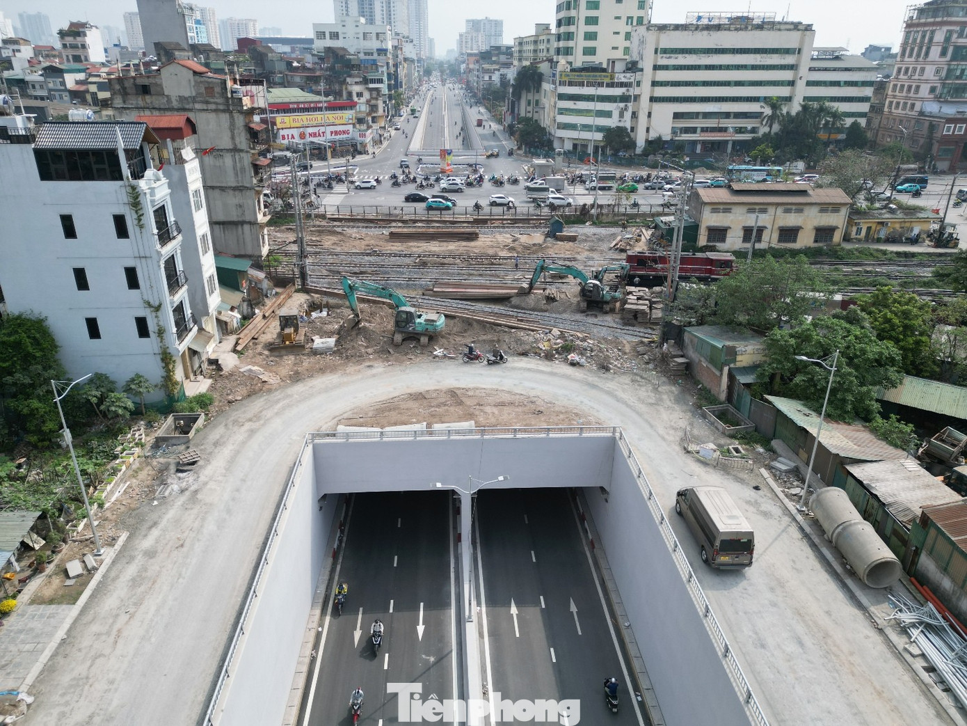 Cận cảnh nút Kim Liên, Giải Phóng - Kim Đồng sẽ xây thêm cầu vượt - Ảnh 7