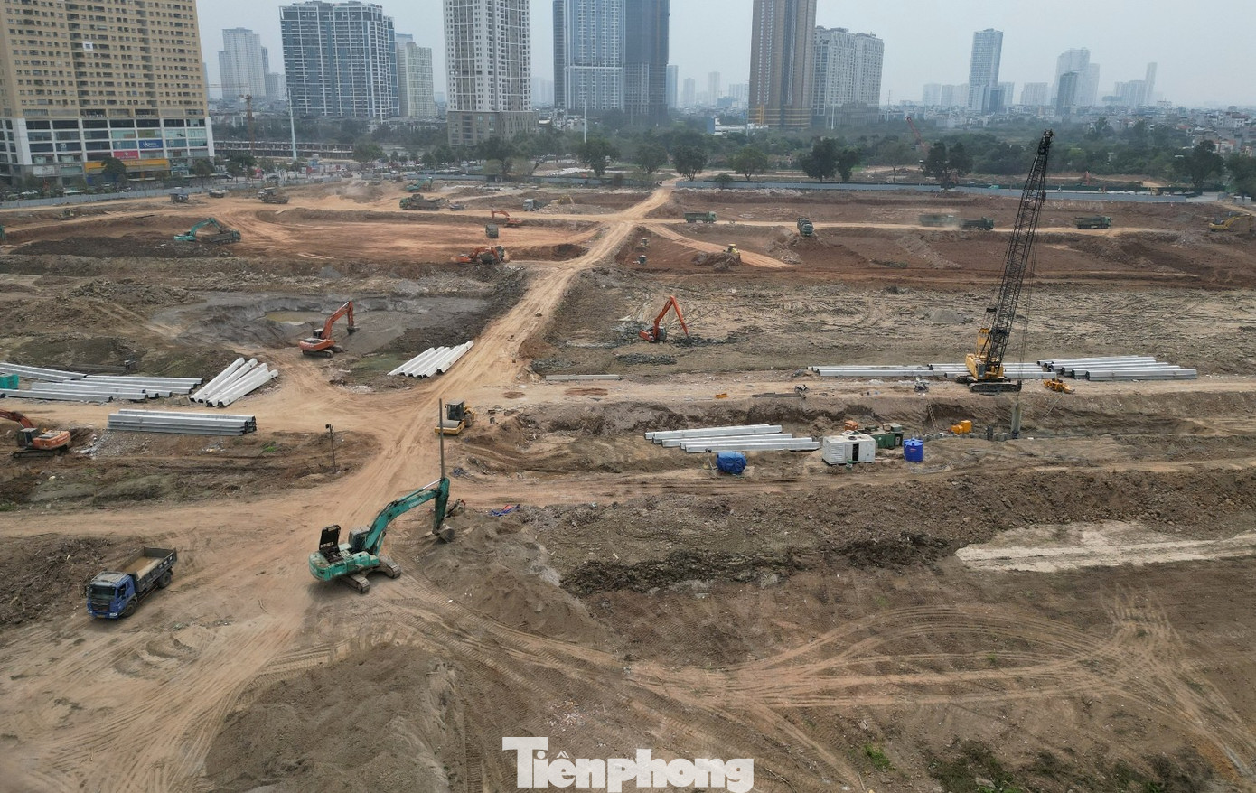 Tận thấy công trình hồ chống ngập rộng 12 ha ở Hà Nội - Ảnh 3