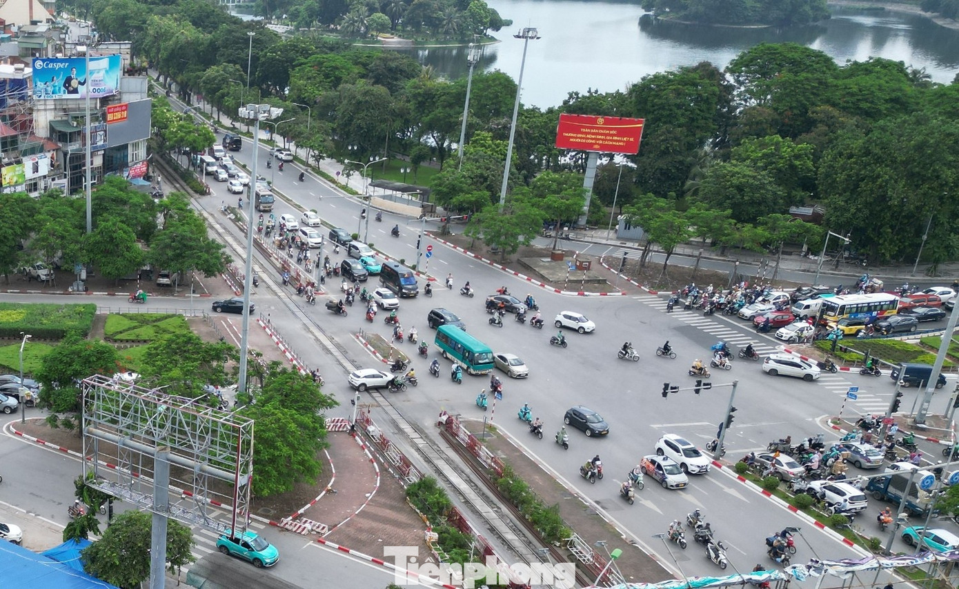 Cận cảnh nút Kim Liên, Giải Phóng - Kim Đồng sẽ xây thêm cầu vượt - Ảnh 4