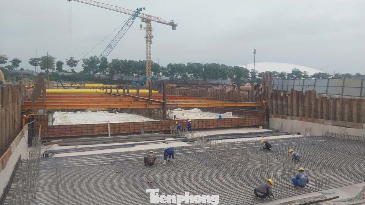 Hà Nội đảm bảo tiến độ cầu qua sông Hồng trong bối cảnh giá xăng dầu biến động - Ảnh 3