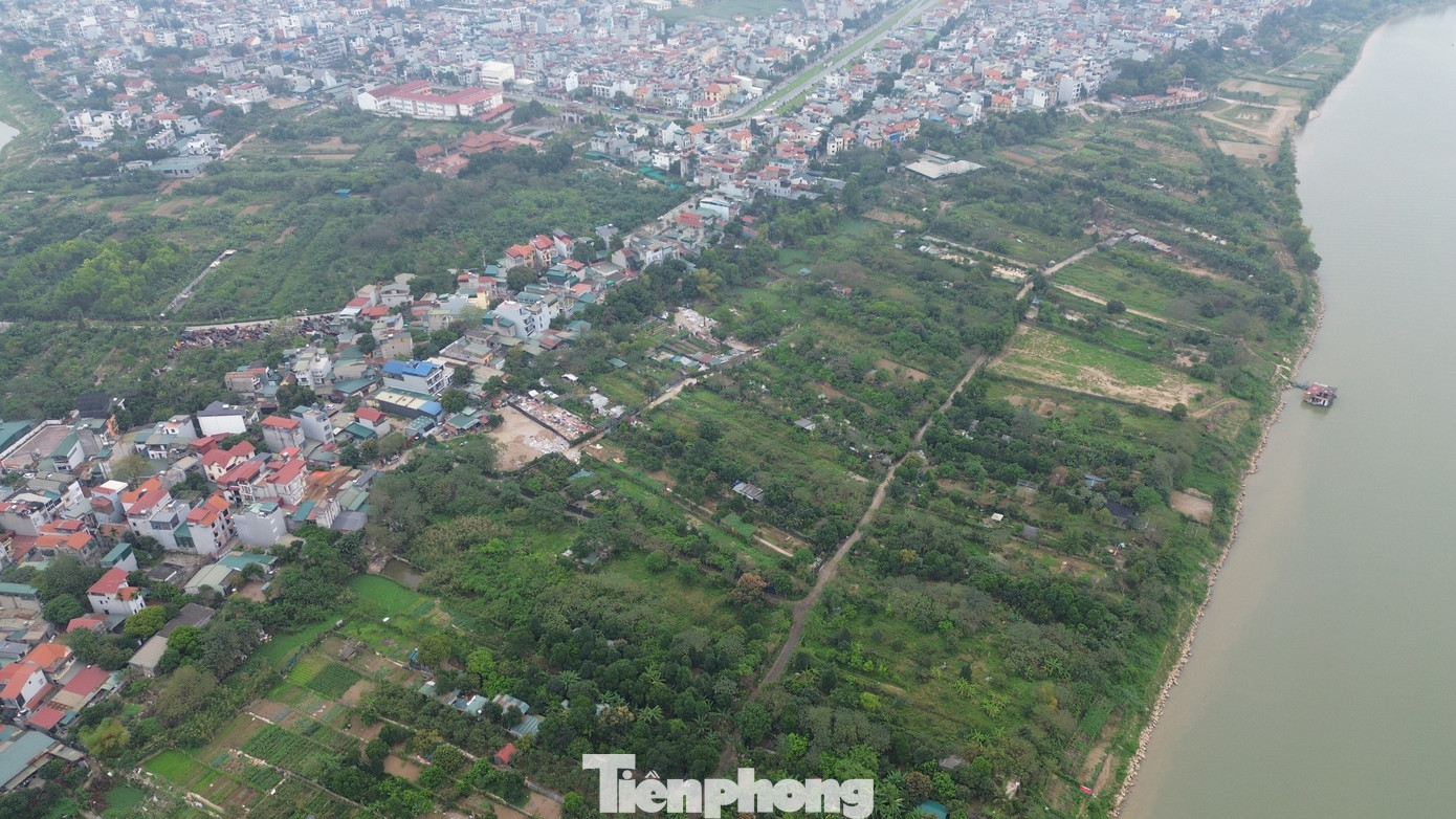 Cận cảnh các khu dân cư bị tạm dừng cấp phép xây dựng trong khu vực Trục đại lộ cảnh quan sông Hồng - Ảnh 12