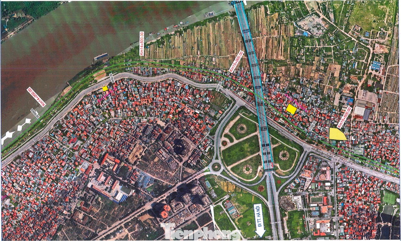 Chi tiết hướng tuyến của Trục đại lộ cảnh quan sông Hồng đi qua các phường nội đô Hà Nội - Ảnh 2