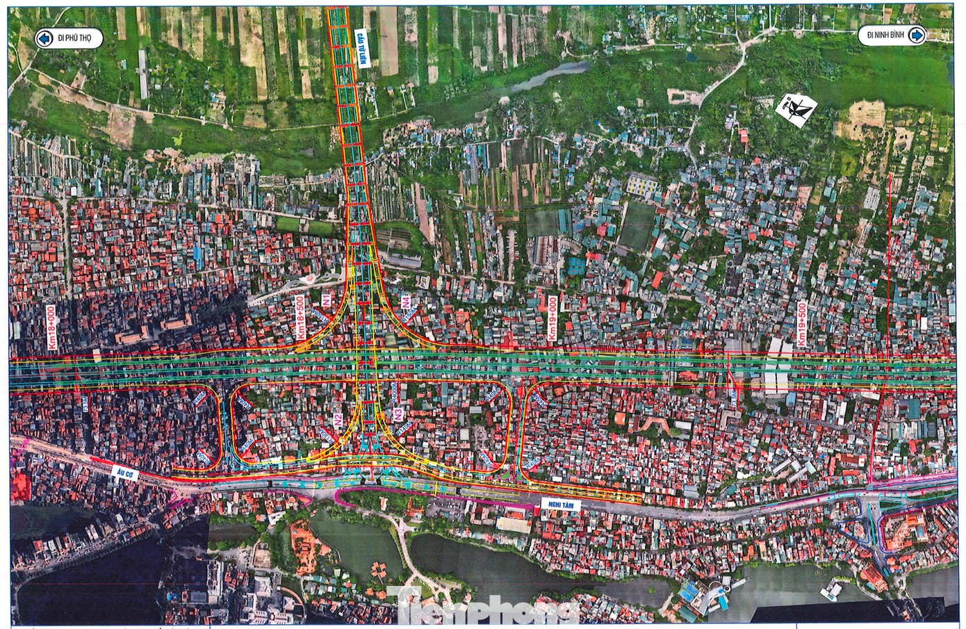 Chi tiết hướng tuyến của Trục đại lộ cảnh quan sông Hồng đi qua các phường nội đô Hà Nội - Ảnh 5