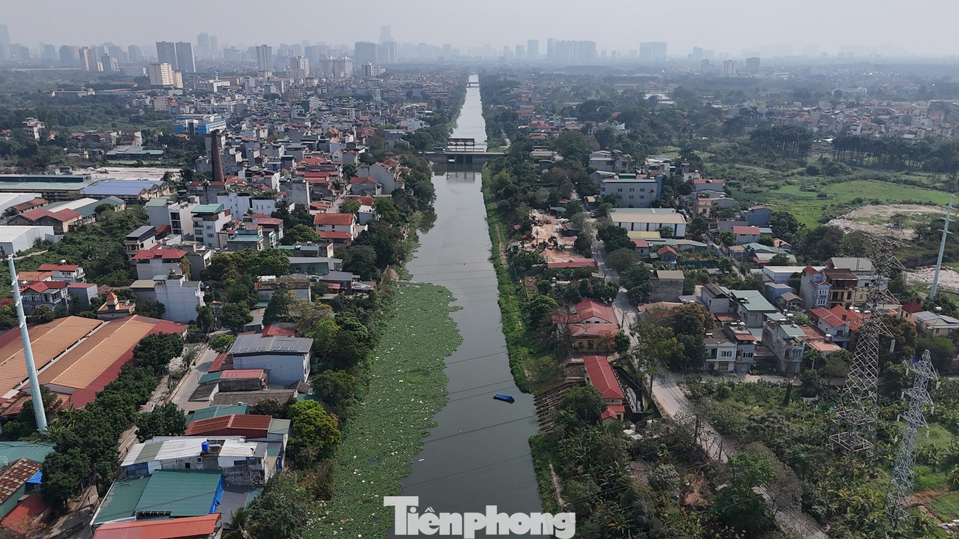Cận cảnh tuyến bổ cập nước sông Tô Lịch trị giá 869 tỷ đồng đang thành hình - Ảnh 5