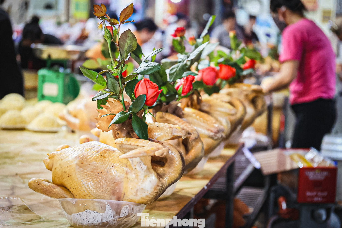 Hà Nội: Thưa vắng khách chợ đồ lễ cúng Rằm tháng Giêng - Ảnh 3