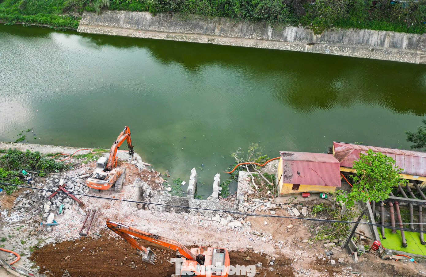 Toàn cảnh đại công trường 920 tỷ giải cứu ngập úng phía Tây Bắc Thủ đô - Ảnh 2