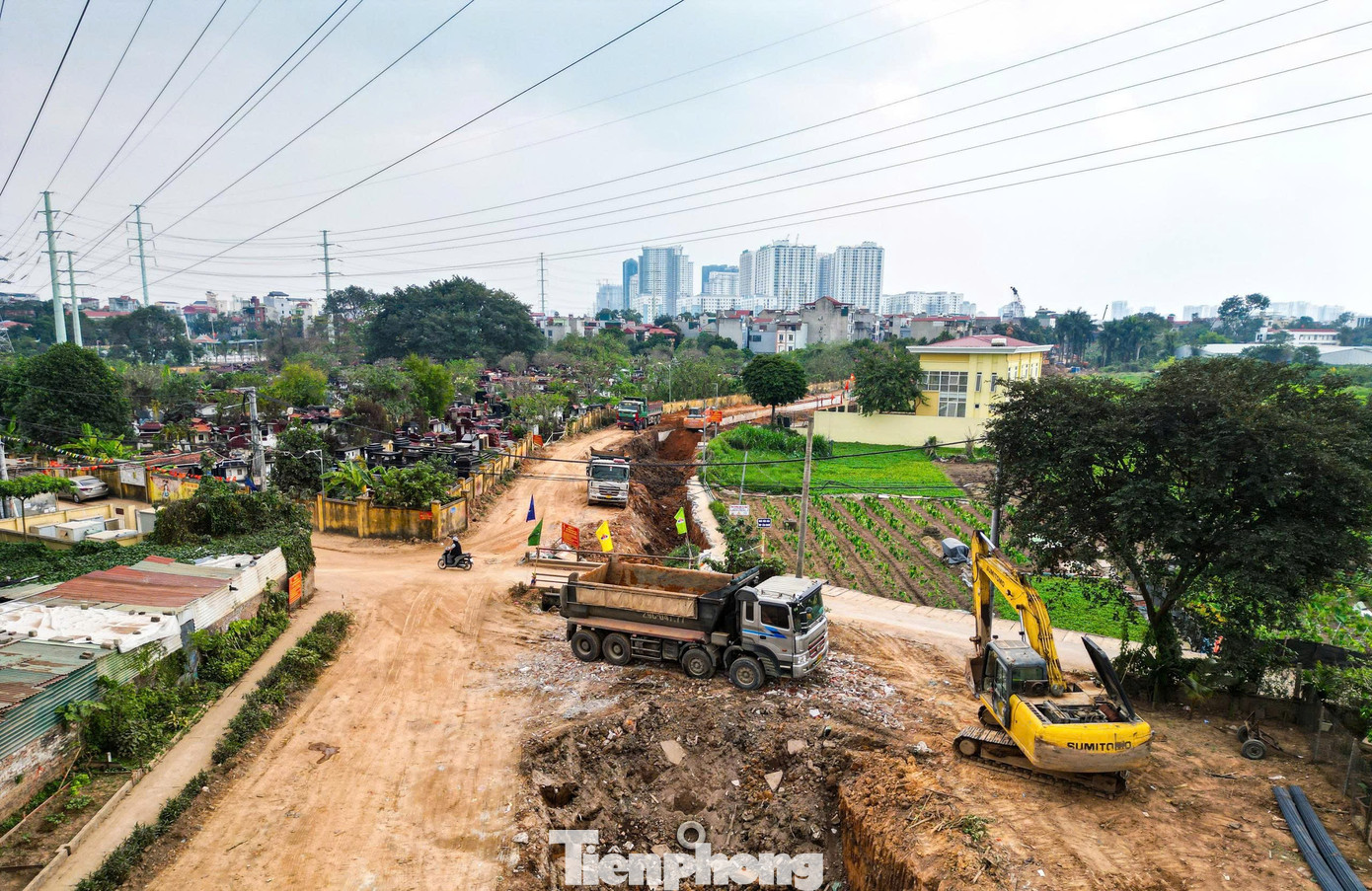 Toàn cảnh đại công trường 920 tỷ giải cứu ngập úng phía Tây Bắc Thủ đô - Ảnh 3