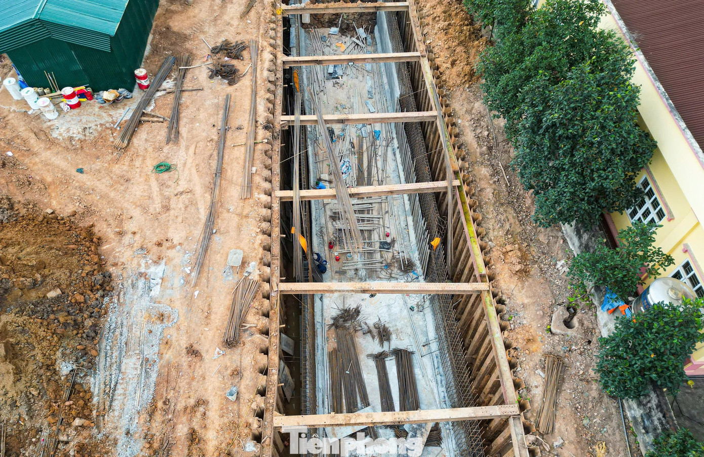 Toàn cảnh đại công trường 920 tỷ giải cứu ngập úng phía Tây Bắc Thủ đô - Ảnh 8