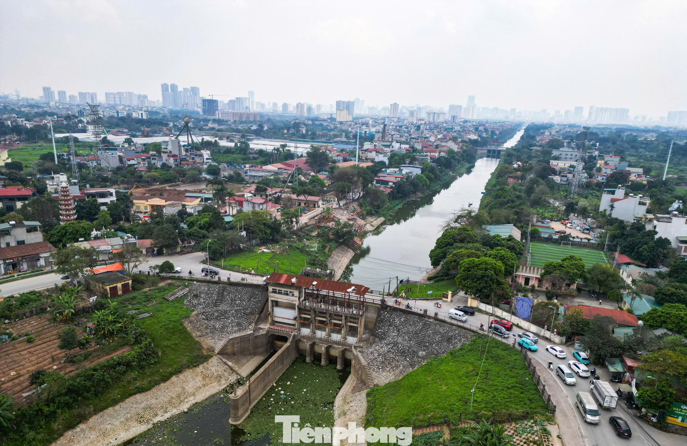 Toàn cảnh đại công trường 920 tỷ giải cứu ngập úng phía Tây Bắc Thủ đô - Ảnh 11