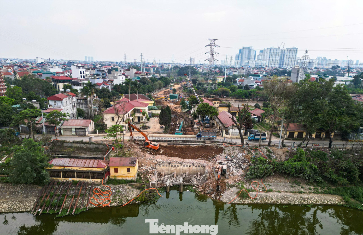 Toàn cảnh đại công trường 920 tỷ giải cứu ngập úng phía Tây Bắc Thủ đô - Ảnh 9