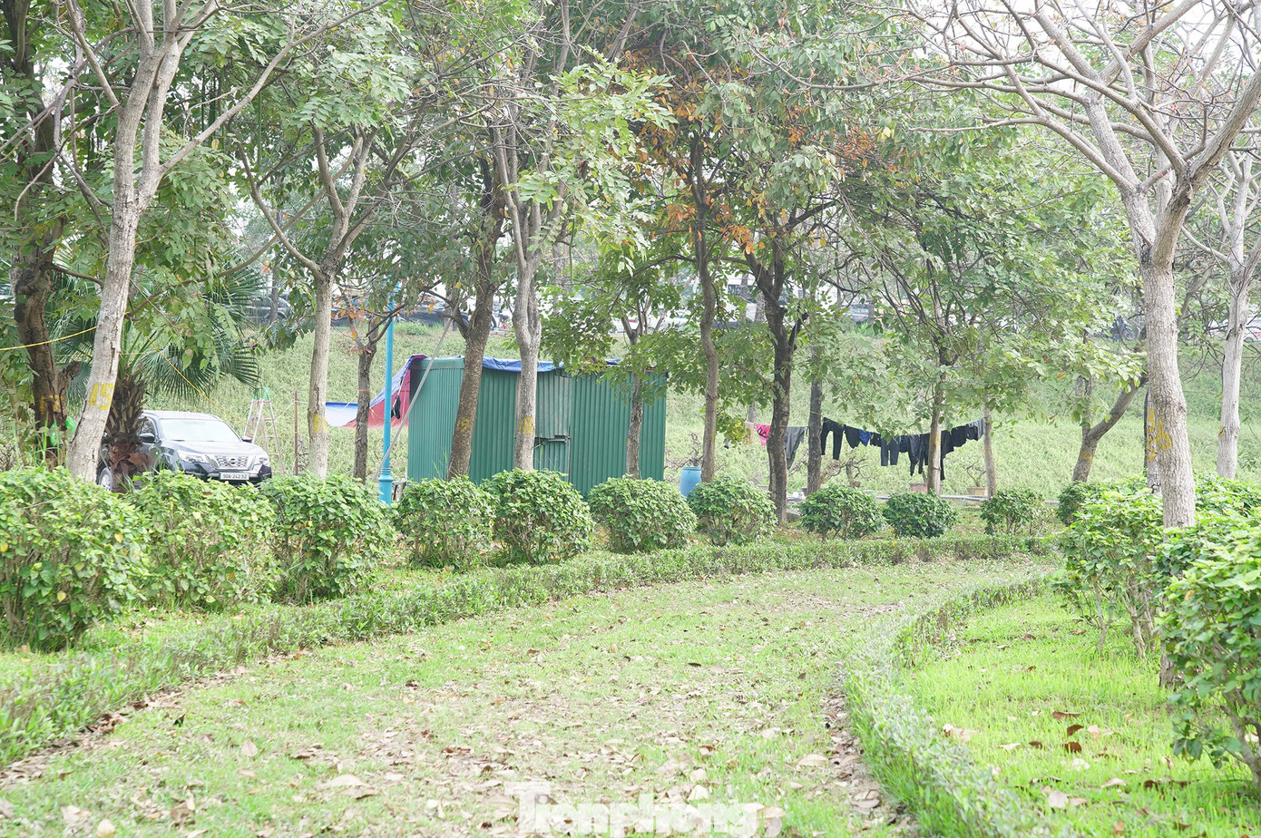 Cận cảnh sự xuống cấp khó tin tại vườn hoa cửa ngõ Thủ đô - Ảnh 11