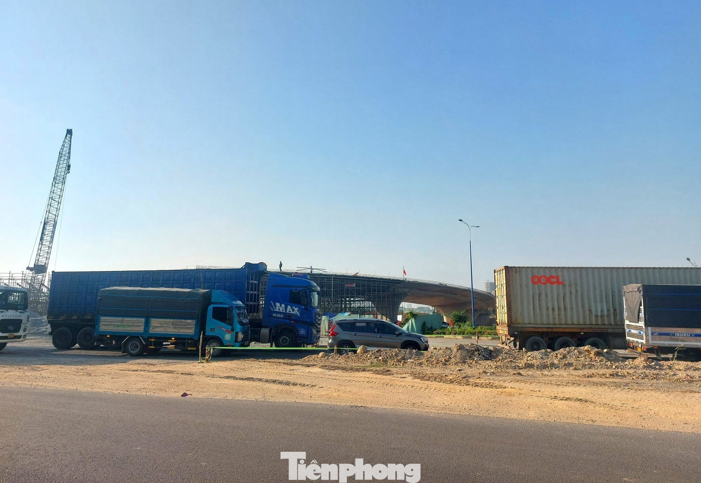 Cận cảnh nút giao trọng điểm trên tuyến Vành đai 3 TPHCM đang hoàn thiện - Ảnh 11