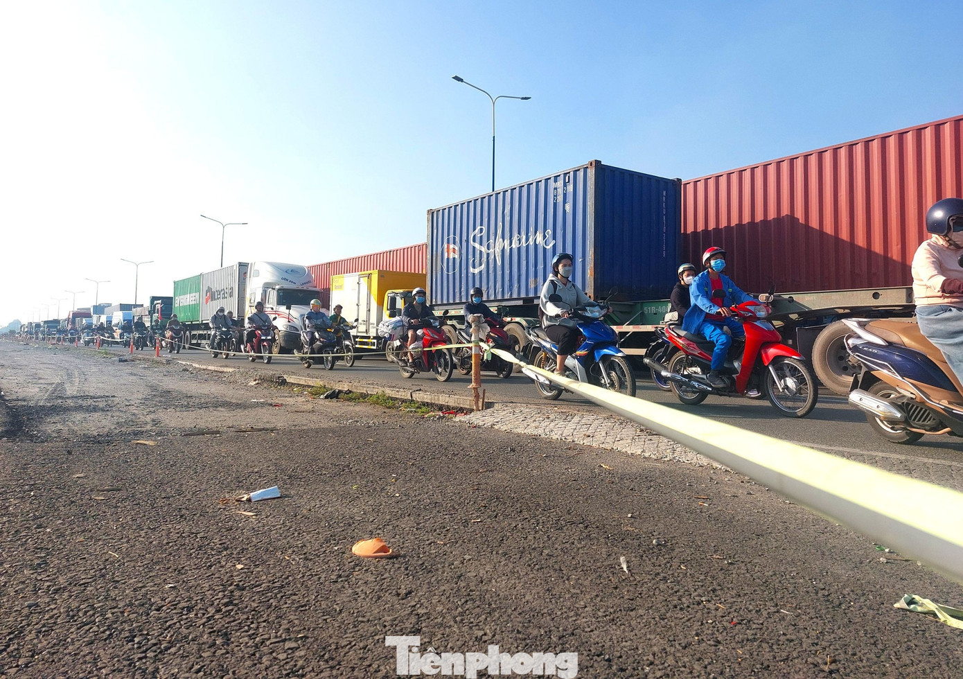 Cận cảnh nút giao trọng điểm trên tuyến Vành đai 3 TPHCM đang hoàn thiện - Ảnh 9