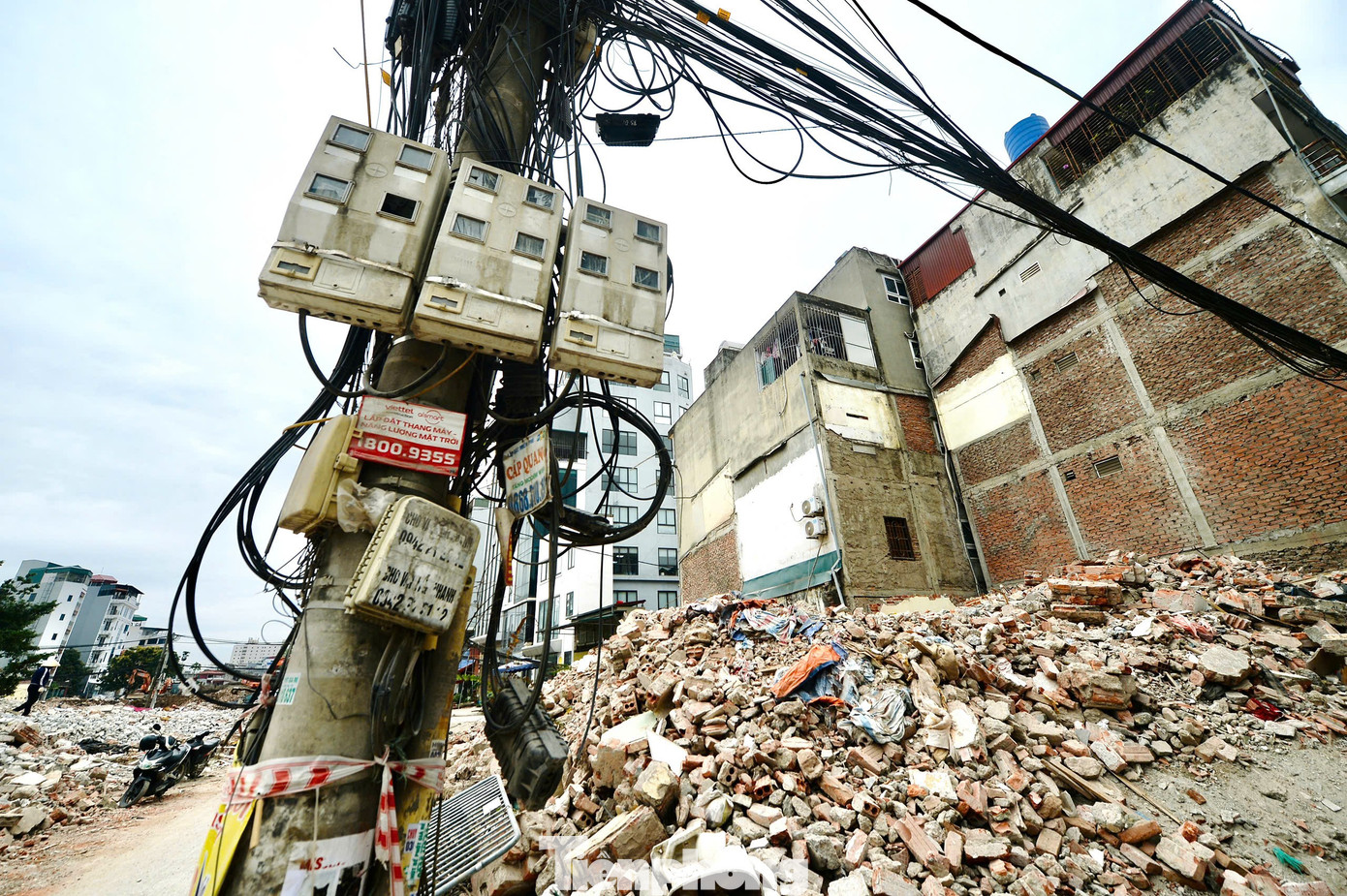 Cận cảnh đại công trường Vành đai 2,5 tăng tốc giải phóng mặt bằng, gỡ 'nút thắt' 7 năm - Ảnh 6