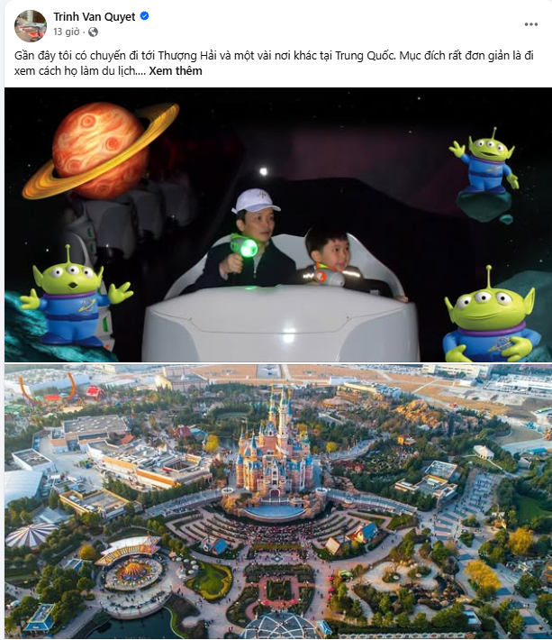 Ông Trịnh Văn Quyết nói bóng gió về về tham vọng “Disneyland phiên bản Việt” tại nơi ít ai ngờ đến - Ảnh 1