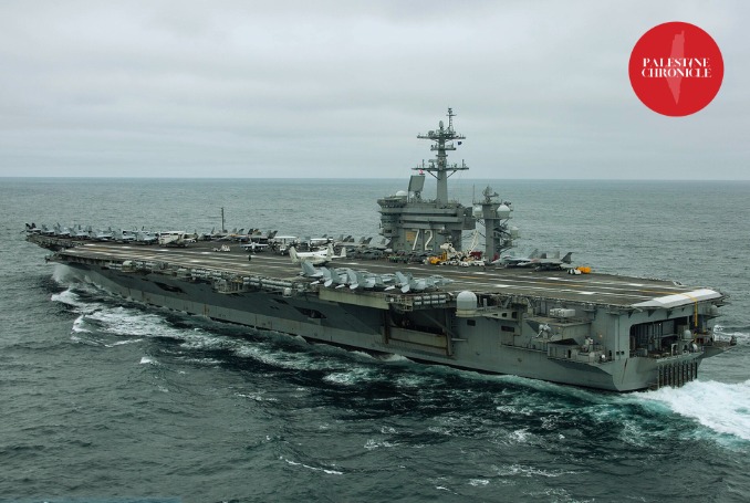 Iran nói đánh trúng tàu sân bay Mỹ, bác tin đóng eo biển Hormuz - Ảnh 1