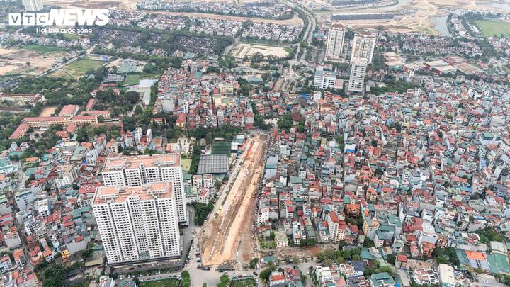 Vành đai 2,5 Hà Nội tăng tốc thi công, song song giải phóng mặt bằng - Ảnh 1